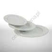 EMILY PLATIN komplet talerza 6 osobowy/ 18 sztuk AP101 - 3