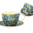 V. VAN GOGH filiżanka ze spodkiem, IRYSY 250 ml - 2