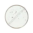 COTTAGE WHITE talerz deserowy 23 cm AP115 - Alumina Bogucice - 2