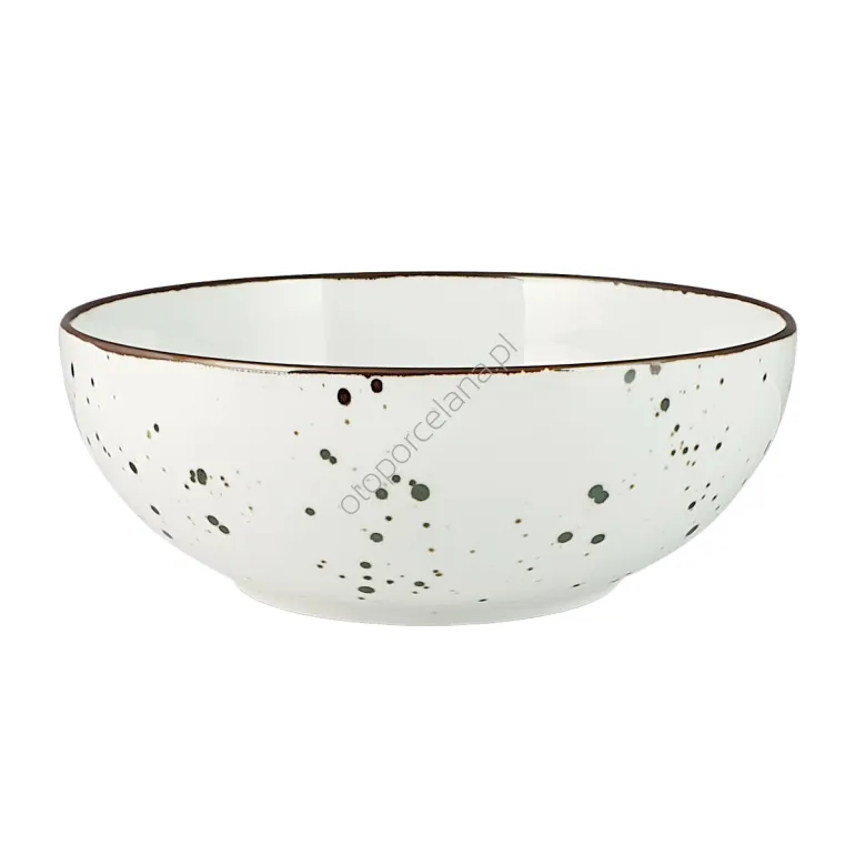 COTTAGE WHITE SALATERKA 23 cm AKIJ - Alumina Bogucice