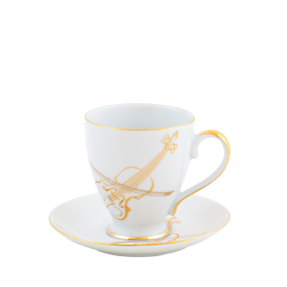 KAROL SZYMANOWSKI  kubek 300 ml  ze spodkiem