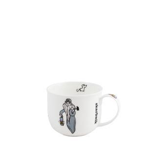 SKARBNIK kubek m55 300 ml porcelana kostna