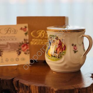 WESTALKI - SZOLKA, KUBEK  Z POKRYWKĄ 350 ml