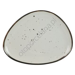 COTTAGE CREAM półmisek owalny 28 x 37 cm AQUA - Alumina Bogucice