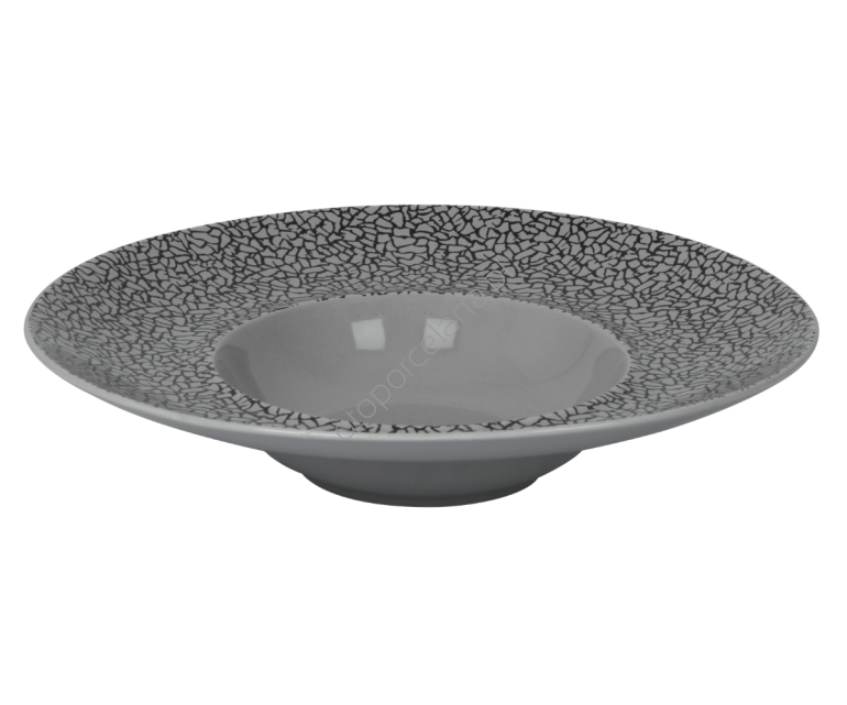 ZINA GREY NIGHT TALERZ GŁĘBOKI PASTA 28 cm - Alumina Bogucice