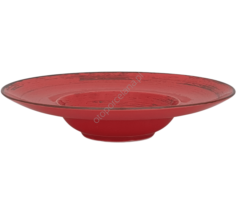 NOSTALGIA RED TALERZ DO PASTY 28 cm - Alumina Bogucice