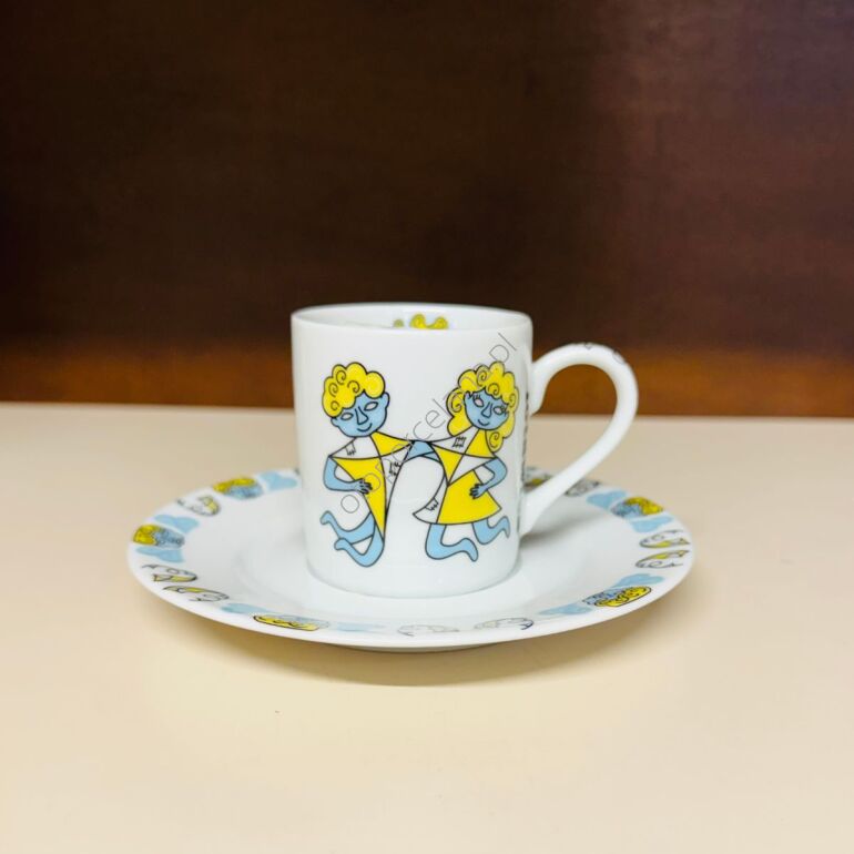 LOTAWIEC_LOTAWICA filiżanka espresso z spodkiem cylindryczna AP101