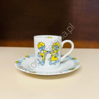 LOTAWIEC_LOTAWICA filiżanka espresso z spodkiem cylindryczna AP101