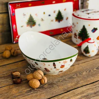 CICHA NOC new patera owalna głęboka 25 cm