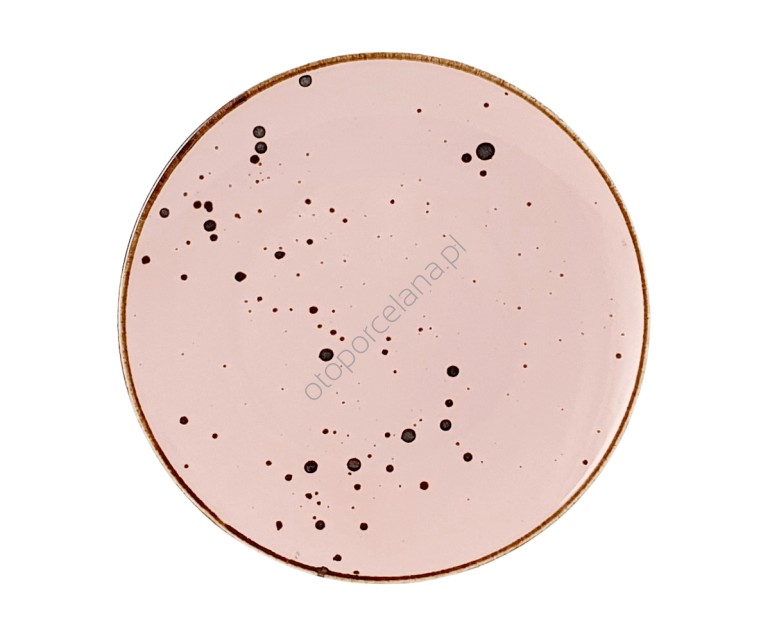COTTAGE PINK TALERZ DESEROWY 21,5 cm - Alumina Bogucice