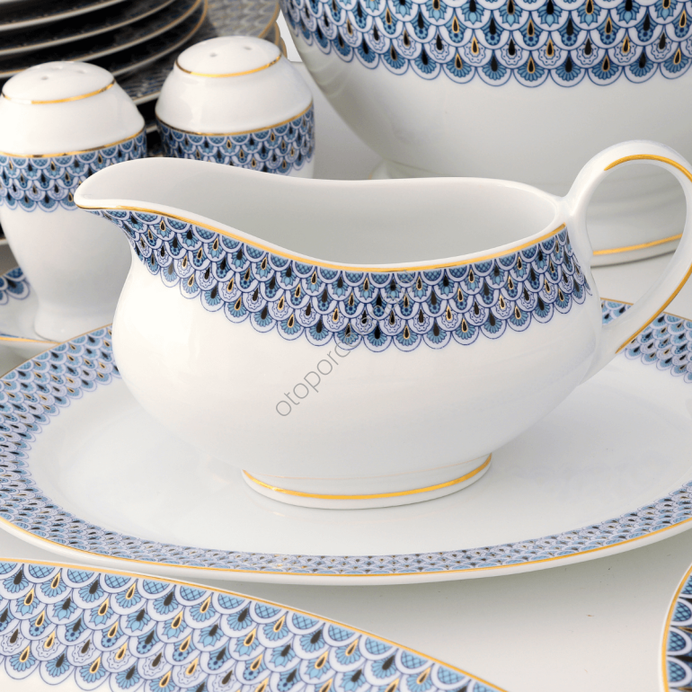 KAMILA  serwis obiadowy 6 osobowy/ 27 sztuk