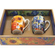 V. VAN GOGH kpl. 2 kubków, SŁONECZNIKI i IRYSY 450 ml - 2