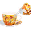 V. VAN GOGH filiżanka espresso ze spodkiem, SŁONECZNIKI 80 ml - 2
