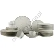 COTTAGE WHITE komplet talerza z filiżanką 300 ml 6 os. 30 el.- Alumina Bogucice - 2