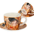 G. KLIMT filiżanka espresso ze spodkiem, POCAŁUNEK 80 ml - 2