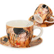 G. KLIMT filiżanka espresso ze spodkiem, POCAŁUNEK 80 ml - 2