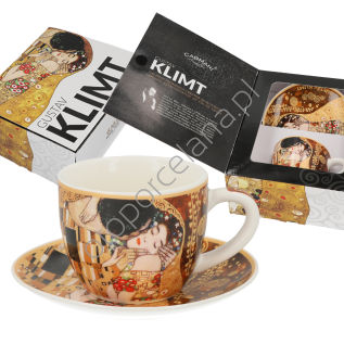 G. KLIMT filiżanka espresso ze spodkiem, POCAŁUNEK 80 ml