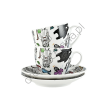BEBOKI i inni zestaw 2 x filiżanek ze spodkiem AP105 LINEA - 4
