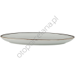 RUSTIC SNOW PÓŁMISEK OWALNY 36,5 cm AP102 - Alumina Bogucice - 2