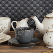 COTTAGE GRAPHITE FILIŻANKA ZE SPODKIEM 300 ml - Alumina Bogucice - 2