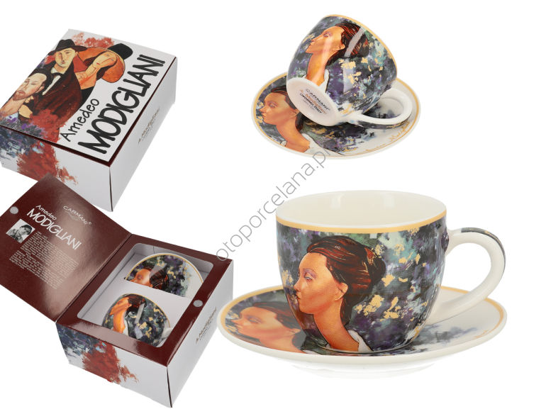 A. MODIGLIANI filiżanka espresso ze spodkiem, LUNIA CZECHOWSKA 80 ml