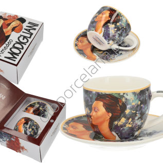 A. MODIGLIANI filiżanka espresso ze spodkiem, LUNIA CZECHOWSKA 80 ml