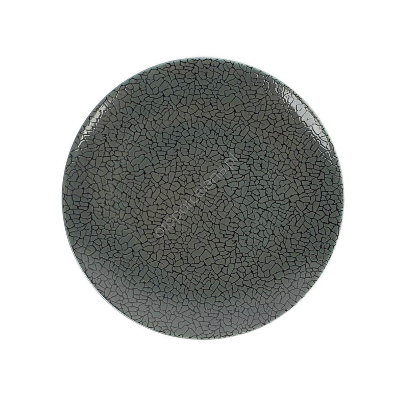 ZINA GRAPHITE TALERZ DESEROWY 21,5 cm - Alumina Bogucice