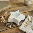 ŚWIECZNIK TEALIGHT gwiazda złota linia - 2