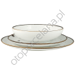 COTTAGE WHITE komplet talerzy BASE 6/18 - Alumina Bogucice - 2