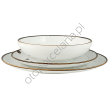 COTTAGE WHITE komplet talerzy BASE 6/18 - Alumina Bogucice - 2