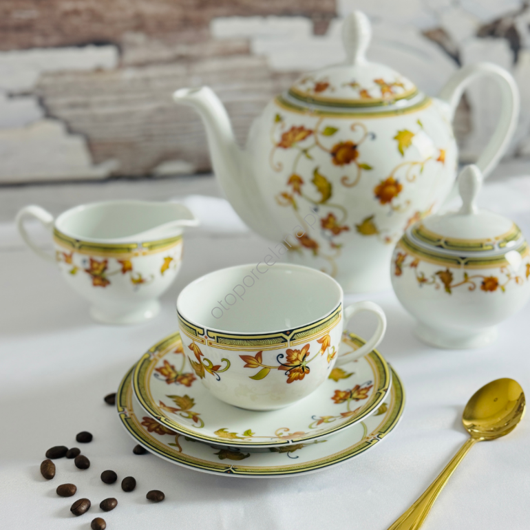 JESIEŃ serwis do herbaty 12/27