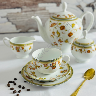 JESIEŃ serwis do herbaty 12/27
