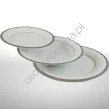 GEOS PLATIN komplet talerzy 6/18 szt. - 2