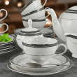 OFELIA PLATIN  serwis do herbaty 6 osobowy/ 12 sztuk AP101 - 2