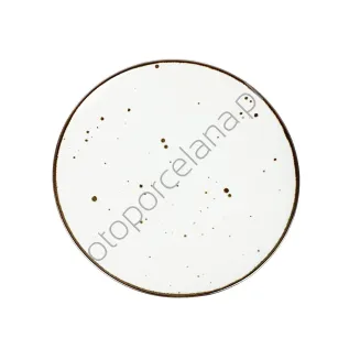 COTTAGE WHITE TALERZ PŁYTKI 27,5 cm - Alumina Bogucice