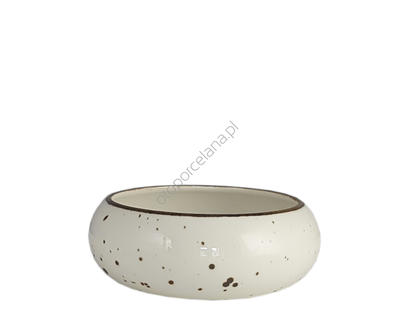 COTTAGE CREAM SALATERKA ORGANIC 16 cm - Alumina Bogucice