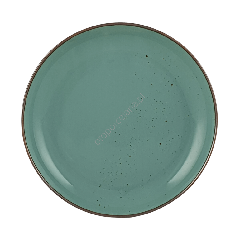 RUSTIC GREEN TALERZ DESEROWY 22 cm - Alumina Bogucice