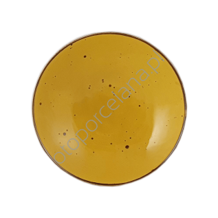 COTTAGE YELLOW TALERZ GŁĘBOKI 22 cm - Alumina Bogucice