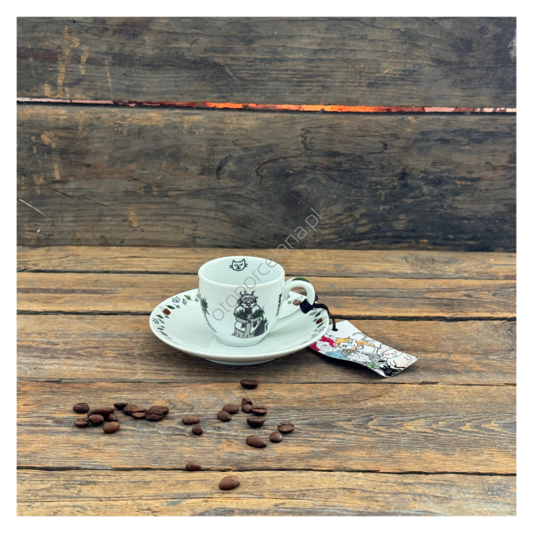 HEKSA filiżanka ze spodkiem espresso new