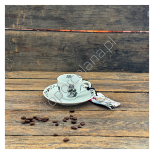 HEKSA filiżanka ze spodkiem espresso new