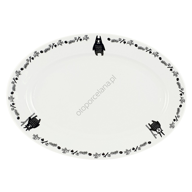 BEBOK półmisek owalny 36 cm AP101