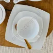 ELITE WHITE serwis do herbaty 6 osobowy/ 12 sztuk. - 3