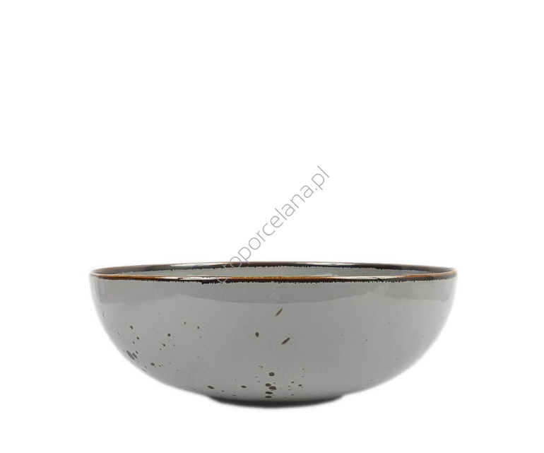 COTTAGE GREY SALATERKA 23,5 cm - Alumina Bogucice