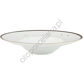 COTTAGE WHITE TALERZ GŁĘBOKI PASTA 28 cm  AH189 AKIJ - Alumina Bogucice