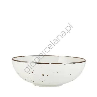 COTTAGE WHITE SALATERKA 21 cm - Alumina Bogucice