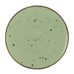 COTTAGE GREEN TALERZ DESEROWY 21,5 cm - Alumina Bogucice