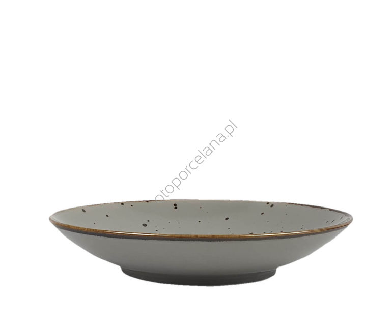 COTTAGE GREY TALERZ GŁĘBOKI 22 cm - Alumina Bogucice