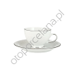 MINOS PLATIN filiżanka ze spodkiem AC162 200 ml - 2